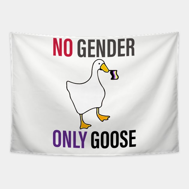 NO GENDER ONLY GOOSE T SHIRT Tapestry by chihuahuapopu