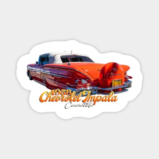 1958 Chevrolet Impala Convertible Magnet