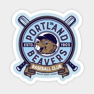 Portland Beavers Magnet