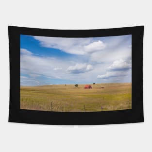 Ranch scene. Tapestry