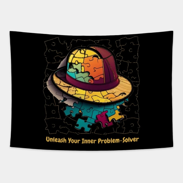 Unleash Your Inner Problem-Solver Tapestry by HALLSHOP