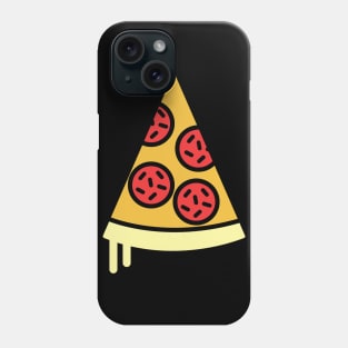 Yellow Cheese Pepperoni Pizza Slice Phone Case