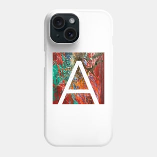 Alphabeth, letter A Phone Case