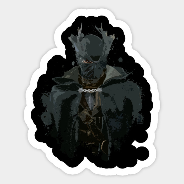 Hunter Splatter - Bloodborne - Art - Sticker