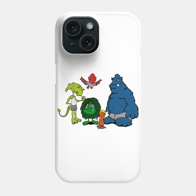 Cartoon Monsters Phone Case by viSionDesign