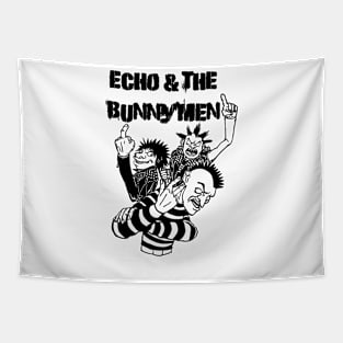 Punk Rock Man Of Echo & The Bunnymen Tapestry