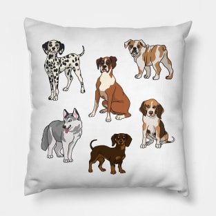 Pack O&#39; Pups Pillow