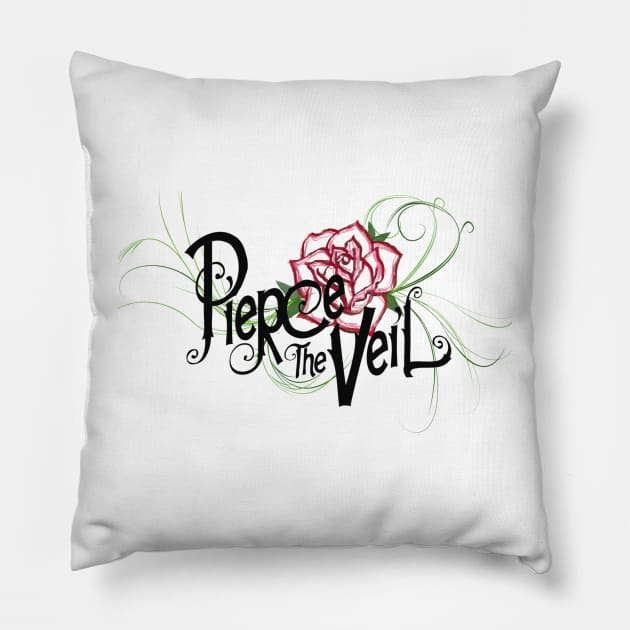 Pierce The Veil Pillow by ProjectDogStudio