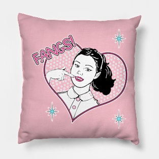 Fangs! Pillow