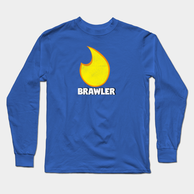 Brawler Brawl Stars Maglietta A Manica Lunga Teepublic It - brawl stars magliette manica lunga con personaggi