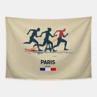 Paris 2024, sprint race Tapestry