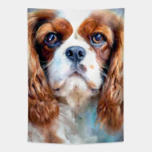 Cavalier King Charles Spaniel Watercolor - Gift For Dog Lovers Tapestry