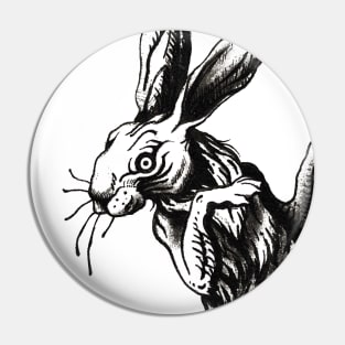 Running Hare Pin