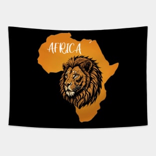 Lion of Africa Tapestry