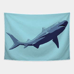 Shark Series - She Swam My Way - No Text Tapestry