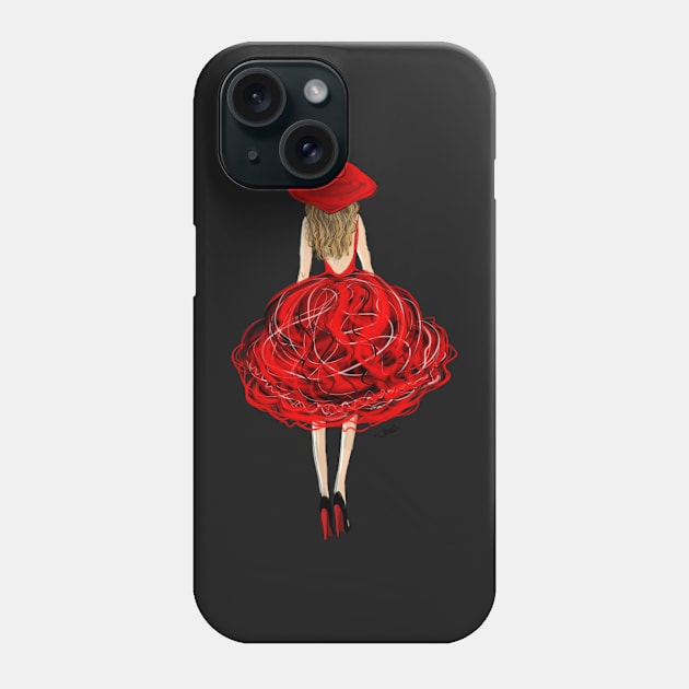 Valentines Day Phone Case by JessKingArtist