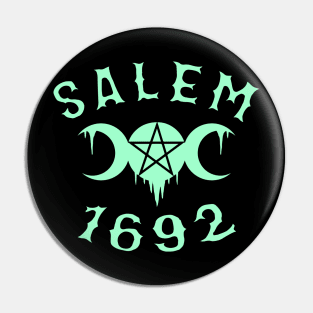 Wiccan Occult Satanic Witchcraft Salem 1692 Pin