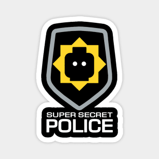 Super Secret Police Magnet