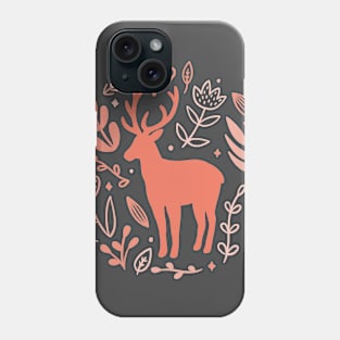 Pink deer Phone Case