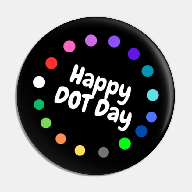 Dot Day Pin by DesignVerseAlchemy