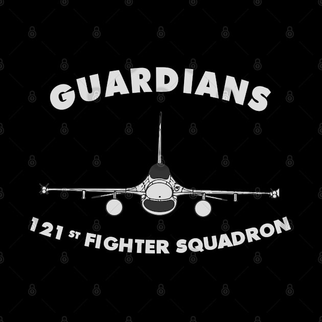 121st Fighter Squadron USAF F16 by DesignedForFlight