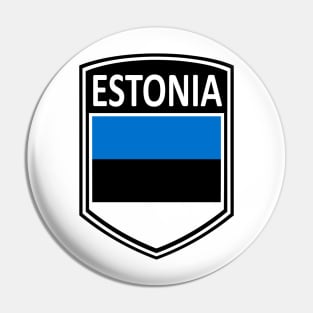 Flag Shield - Estonia Pin