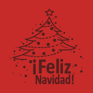 feliz navidad - christmas tree T-Shirt