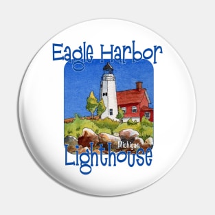 Eagle Harbor Lighthouse, Michigan Pin