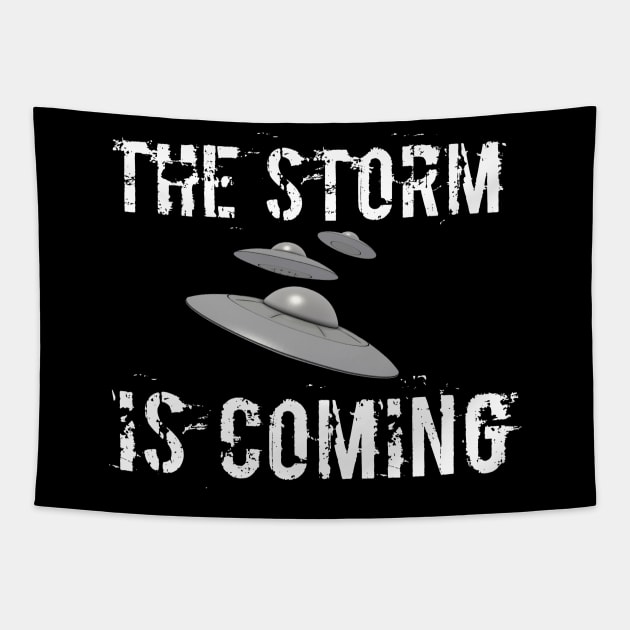 Storm area 51 t-shirts Tapestry by Coreoceanart