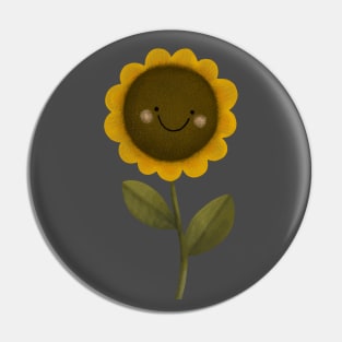 Happy sunflower Pin