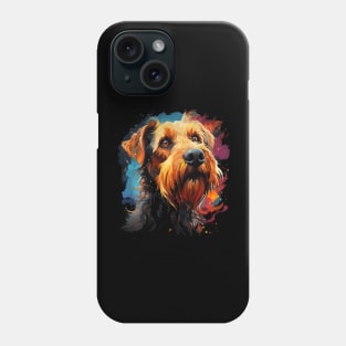 Airedale Terrier Rainbow Phone Case