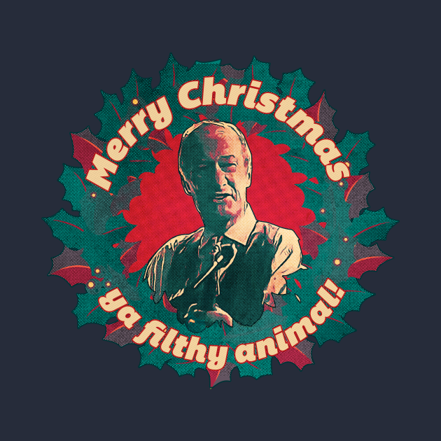 Merry Christmas, ya filthy animal! - Home Alone - Kids T-Shirt | TeePublic