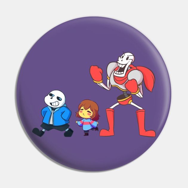 Undertale Pin by carryowl