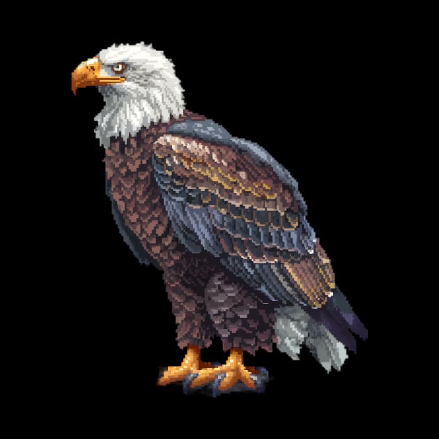 16-Bit Eagle by Animal Sphere