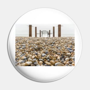 West Pier, Brighton beach, England Pin