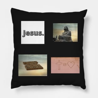 Jesus is King Pillow