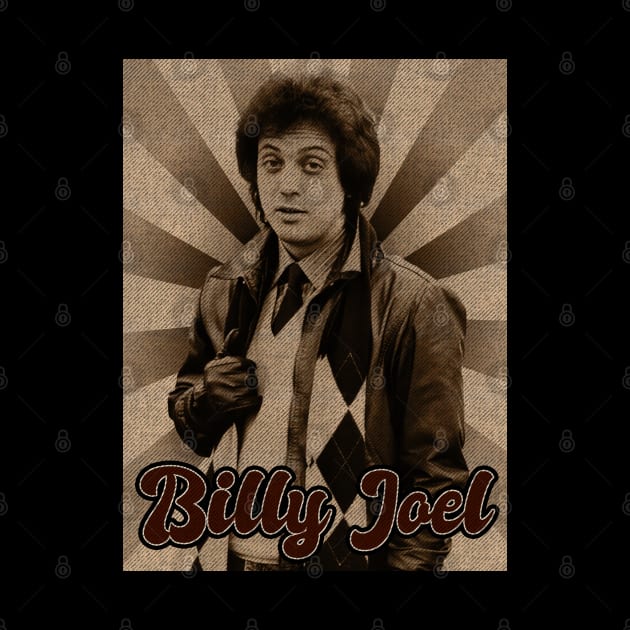 Vintage Classic Billy Joel by StickMen