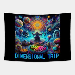 Dimensional Trip Tapestry