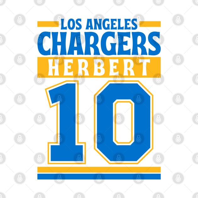 Los Angeles Chargers Herbert 10 Edition 3 by Astronaut.co