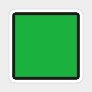 Single color - green Magnet