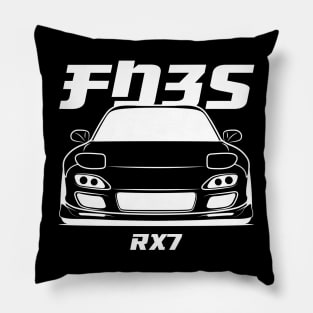 Front fd3s rx7 Pillow