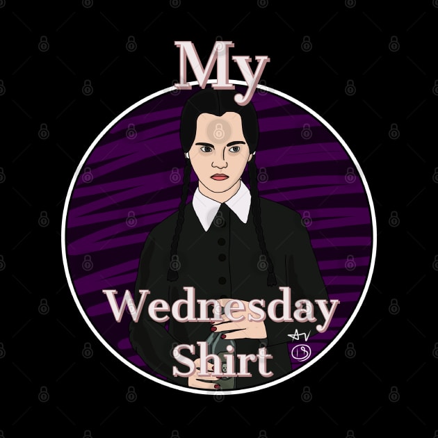 Wednesday Shirt by AndrewValdezVisuals