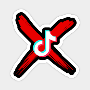 BAN tiktok Magnet