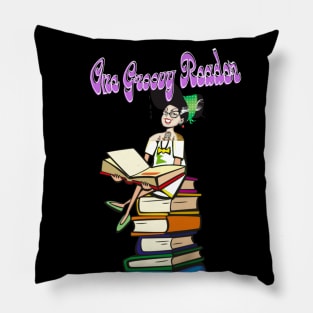 One Groovy Reader Pillow