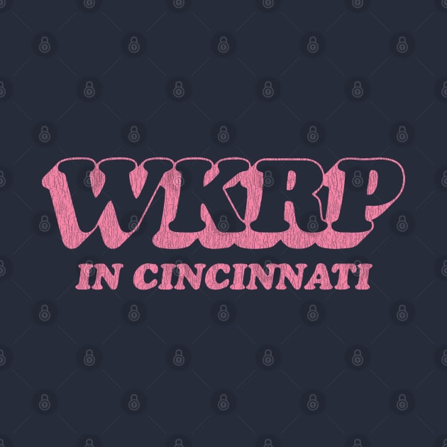 WKRP in Cincinnati Vintage Pink v2 by Sayang Anak