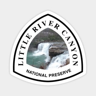 Little River Canyon National Preserve trail marker Magnet