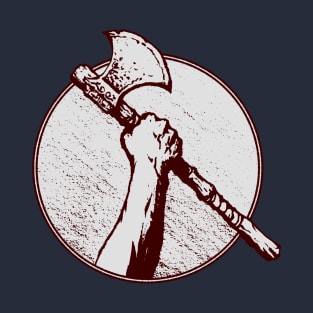 Fist And Axe Raised T-Shirt