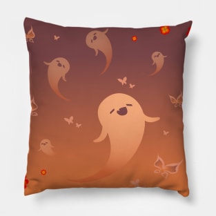 Hu Tao Spirit card_design Pillow