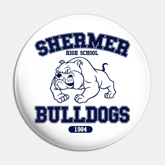 Shermer High Bulldogs Pin by Meta Cortex