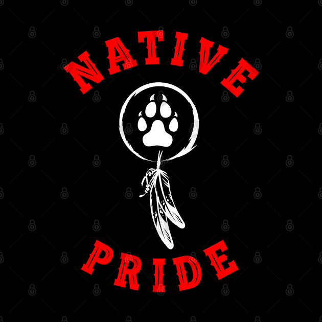 NATIVE PRIDE 6 (WOLF) by GardenOfNightmares